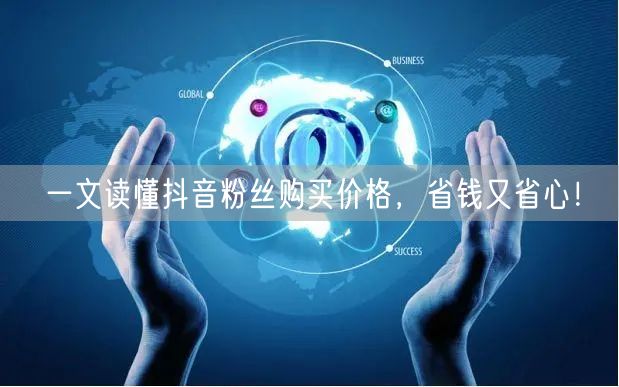 一文读懂抖音粉丝购买价格，省钱又省心！
