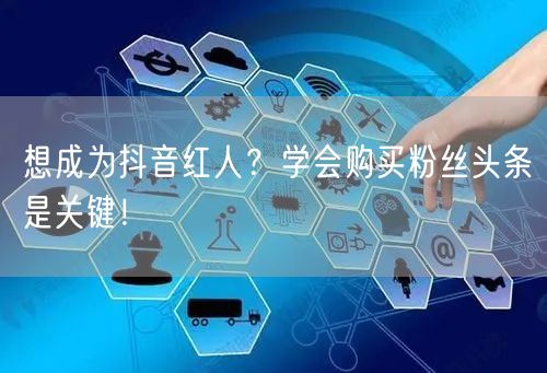 想成为抖音红人？学会购买粉丝头条是关键！
