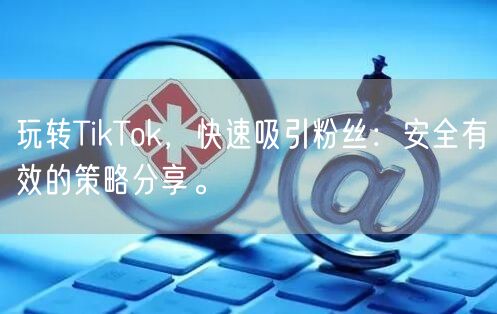玩转TikTok，快速吸引粉丝：安全有效的策略分享。