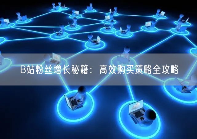 B站粉丝增长秘籍：高效购买策略全攻略
