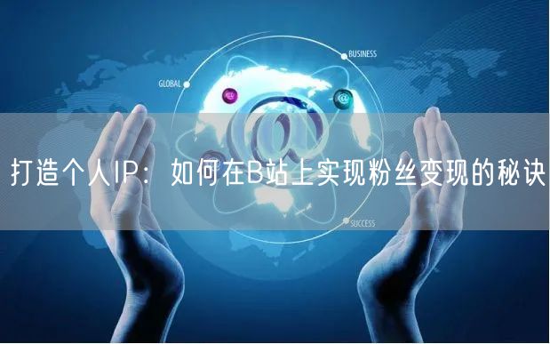 打造个人IP：如何在B站上实现粉丝变现的秘诀