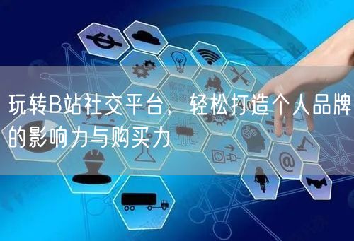 玩转B站社交平台，轻松打造个人品牌的影响力与购买力