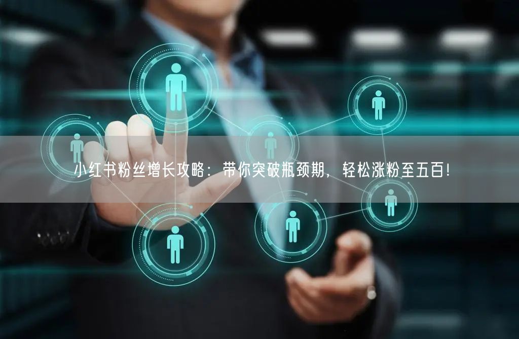 小红书粉丝增长攻略：带你突破瓶颈期，轻松涨粉至五百！