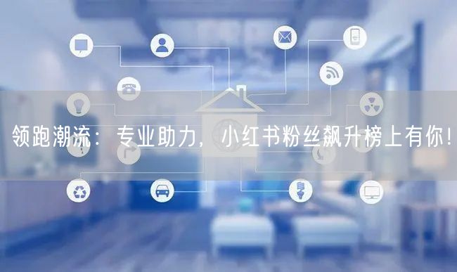 领跑潮流：专业助力，小红书粉丝飙升榜上有你！