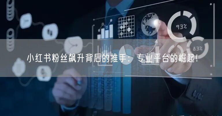 小红书粉丝飙升背后的推手：专业平台的崛起！