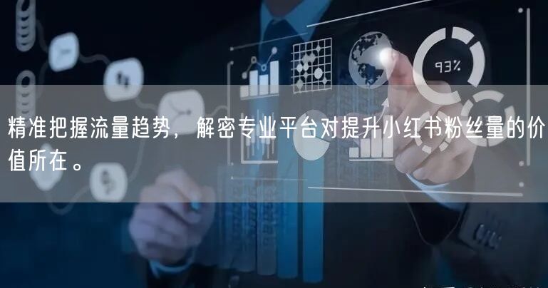 精准把握流量趋势，解密专业平台对提升小红书粉丝量的价值所在。