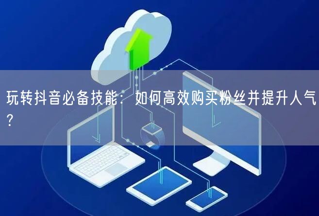 玩转抖音必备技能：如何高效购买粉丝并提升人气？