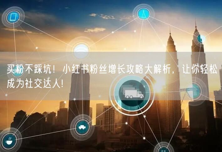 买粉不踩坑！小红书粉丝增长攻略大解析，让你轻松成为社交达人!