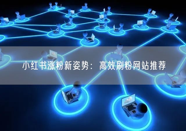 小红书涨粉新姿势：高效刷粉网站推荐