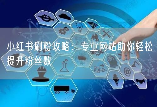 小红书刷粉攻略：专业网站助你轻松提升粉丝数