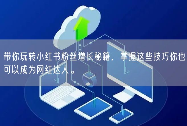 带你玩转小红书粉丝增长秘籍，掌握这些技巧你也可以成为网红达人。