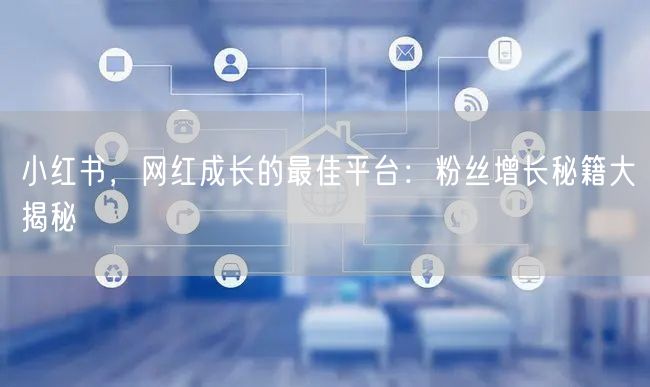 小红书，网红成长的最佳平台：粉丝增长秘籍大揭秘