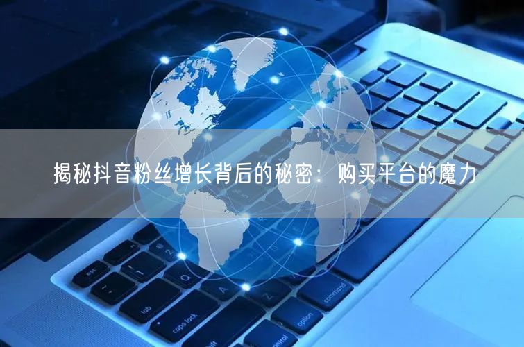 揭秘抖音粉丝增长背后的秘密：购买平台的魔力
