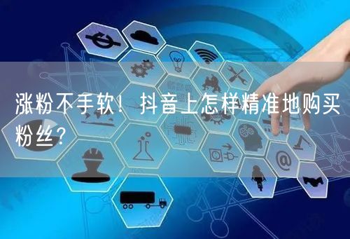 涨粉不手软！抖音上怎样精准地购买粉丝？ 