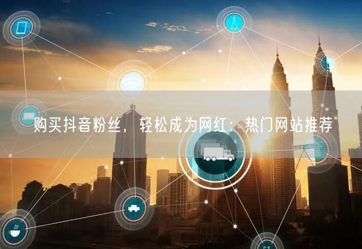 购买抖音粉丝，轻松成为网红：热门网站推荐