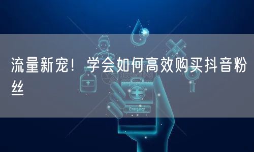 流量新宠！学会如何高效购买抖音粉丝